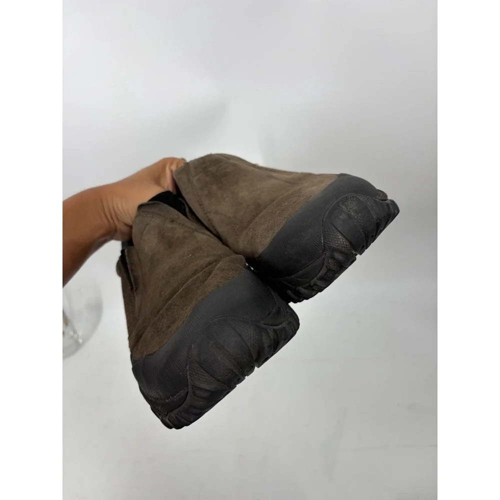 Merrell Shiver Moc Gunsmoke Slip On Shoes Brown  Waterproof Vibram Sz 11.5